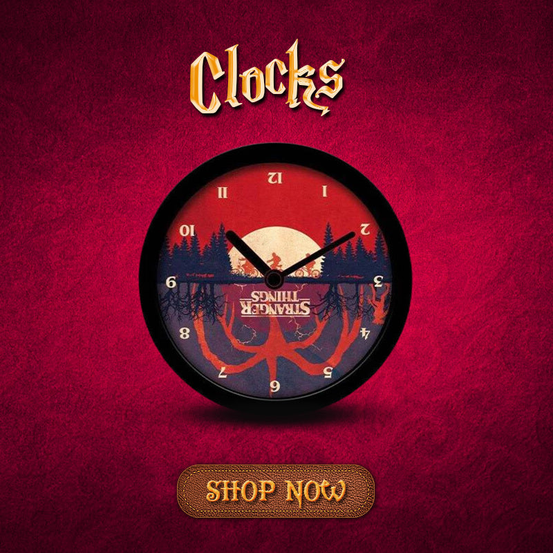 Stranger Things Clocks