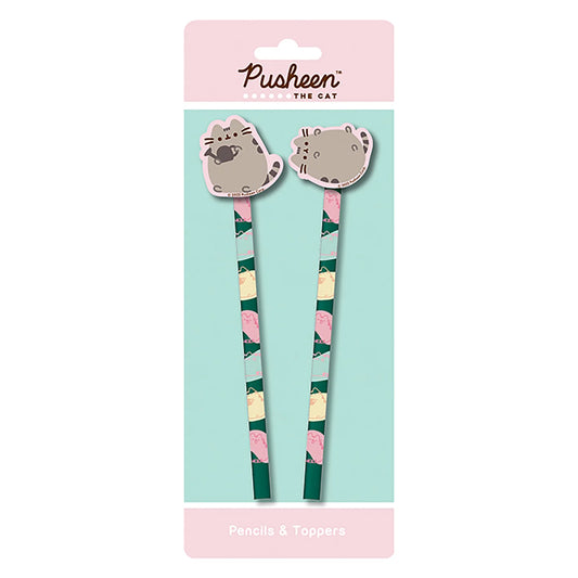 Pusheen Botanical Pencils & Toppers Set