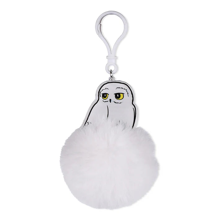 Hedwig Pom Pom Keychain