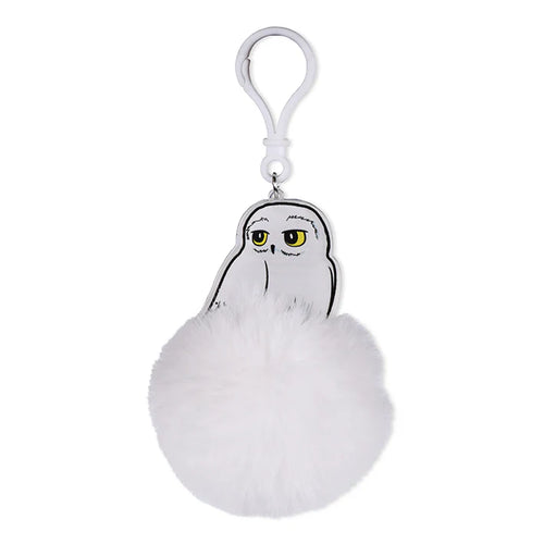 Harry Potter Pom Pom Keychain - Hedwig