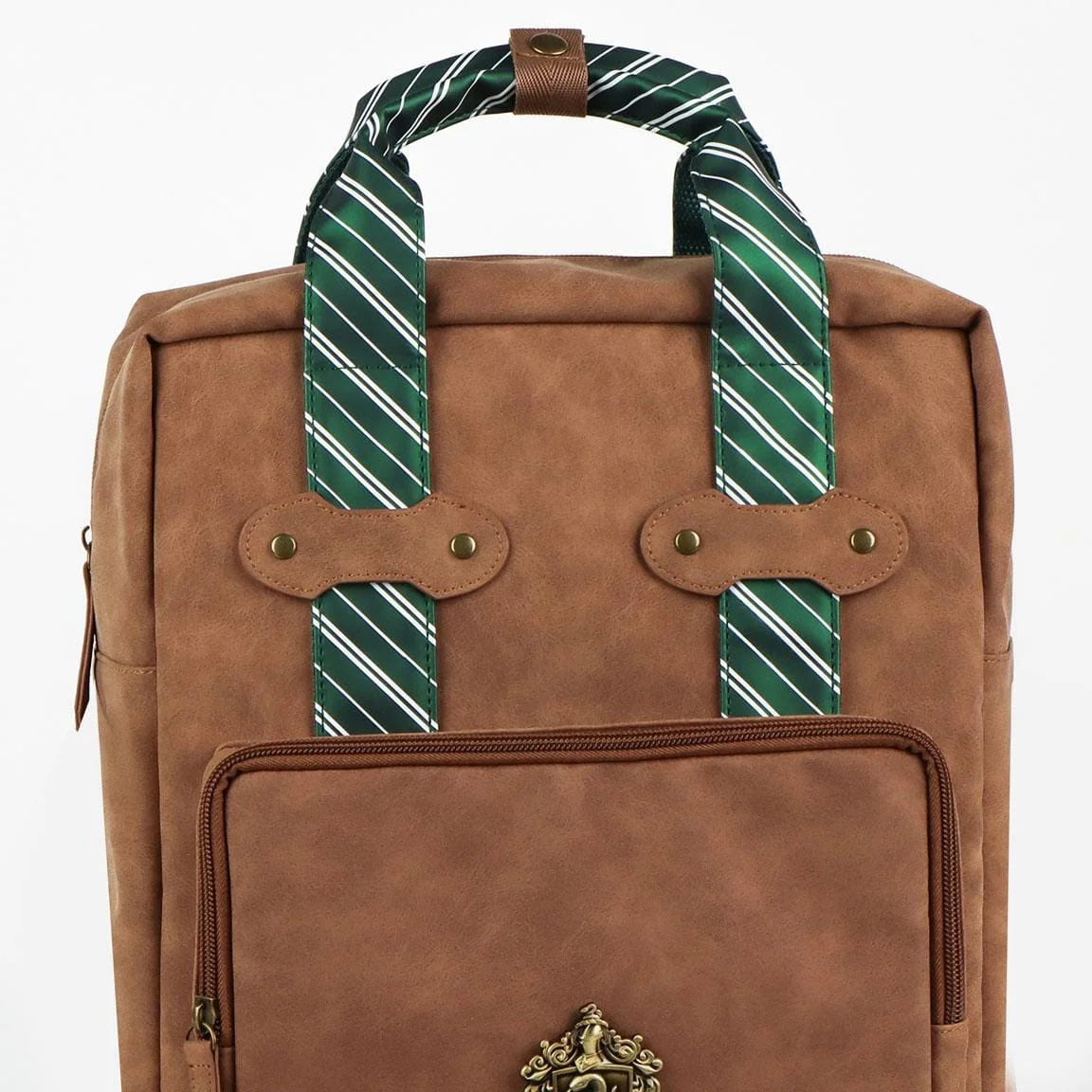 Harry Potter Slytherin Faux-Leather Backpack