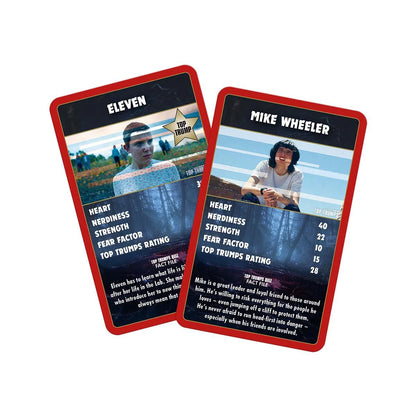 Stranger Things Top Trumps Card Game