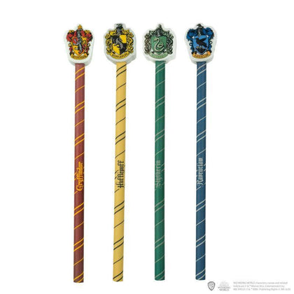 PENCIL WITH ERASERS - HufflePuff