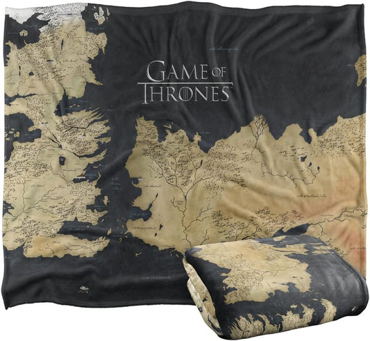 Game of Thrones - Westeros Map Soft Throw