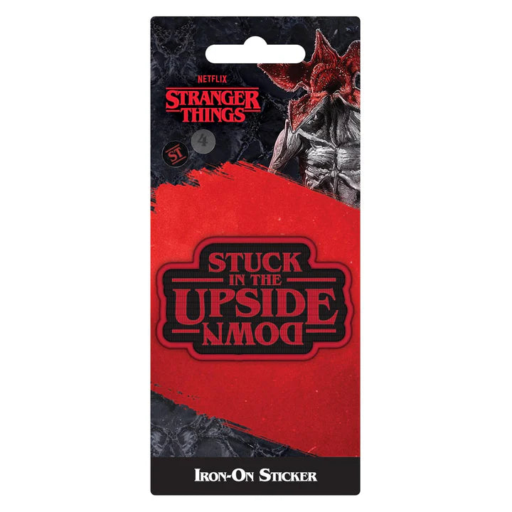 Stranger Things Iron On Sticker