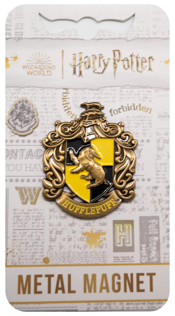 Hufflepuff Crest Metal Magnet