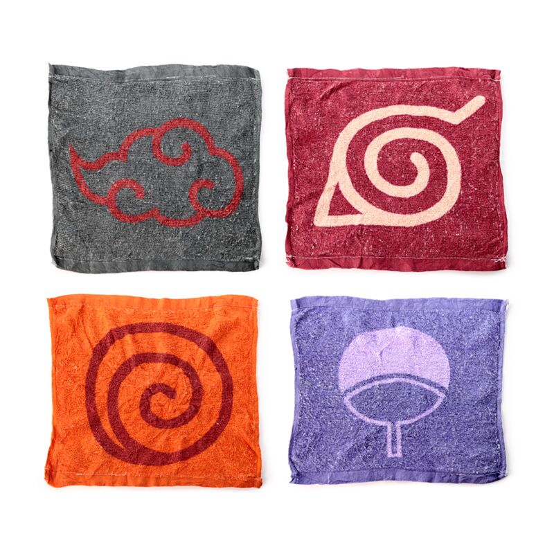 【新品未開封】 NARUTO 巻物風タオル Ninja scroll towel Naruto Compressed Travel Towel