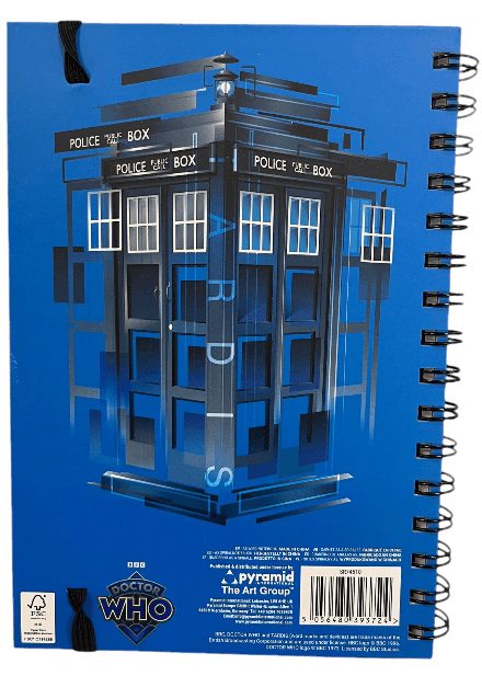 Doctor Who TARDIS A5 Spiral Notepad