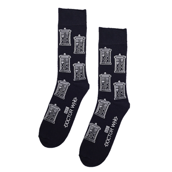 Doctor Who Official Socks – Multi TARDIS Design