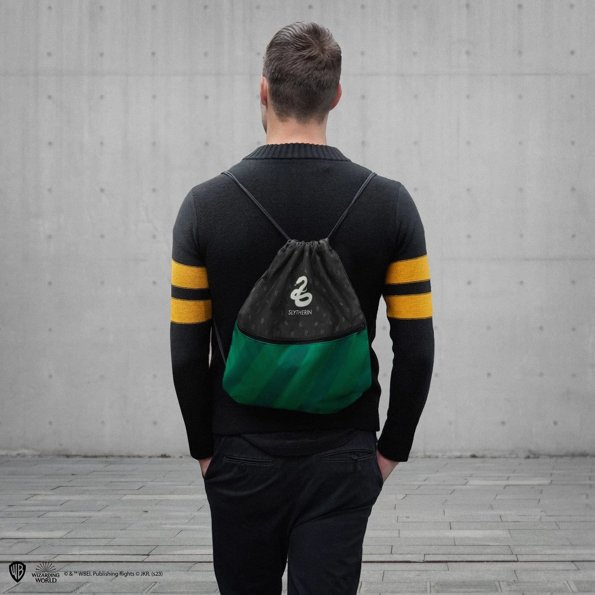 Harry Potter Slytherin Drawstring Bag