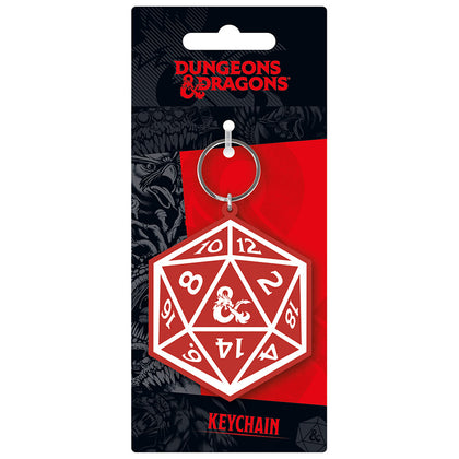 Dungeons & Dragons (Dice) PVC Keychain