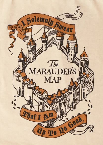 Harry Potter Marauder's Map Tote Bag