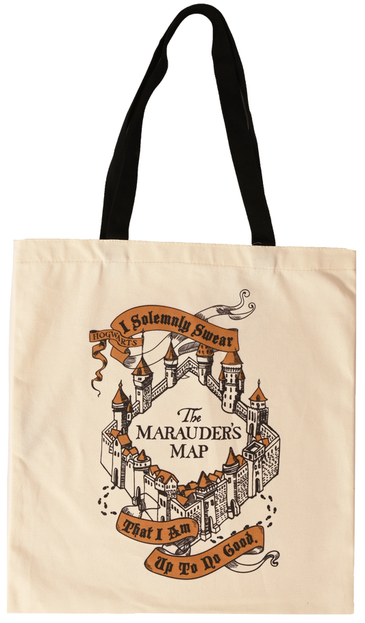 Harry Potter Marauder's Map Tote Bag
