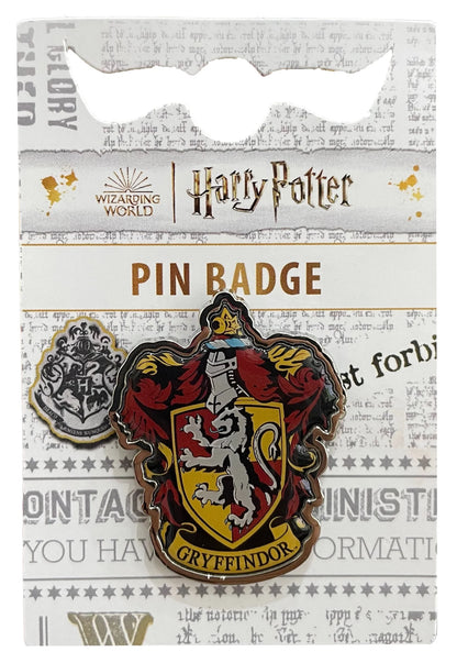 Gryffindor crest pin badge