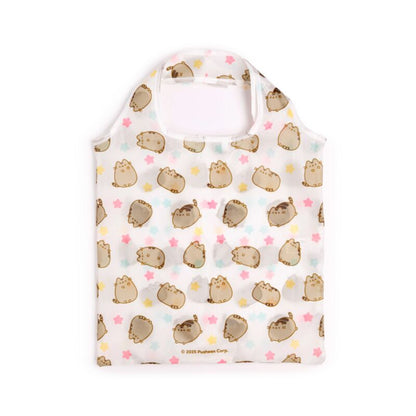 Pusheen the Cat Foldable Reusable Shopping Bag – Hearts & Stars