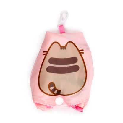 Pusheen the Cat Foldable Reusable Shopping Bag – Hearts & Stars