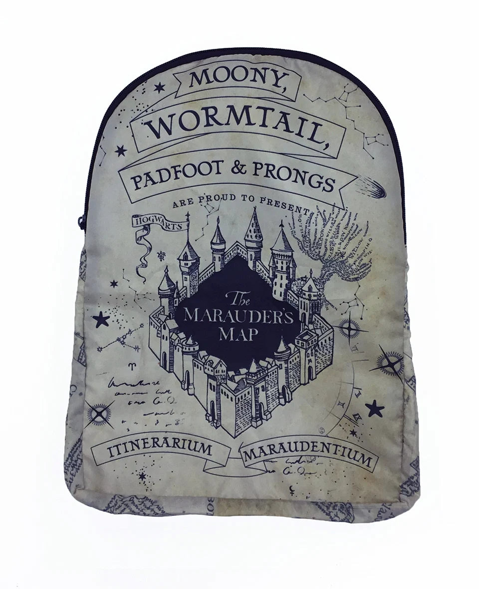 Harry Potter Marauder's Map Foldable Backpack