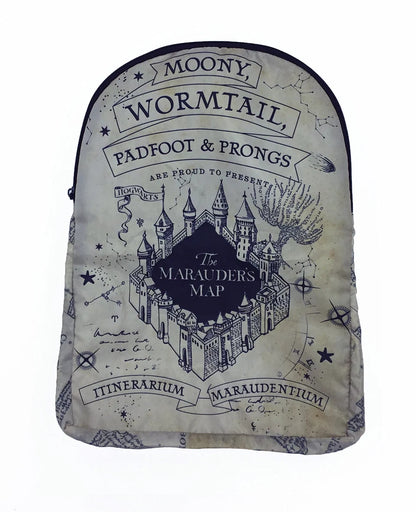 Harry Potter Marauder's Map Foldable Backpack