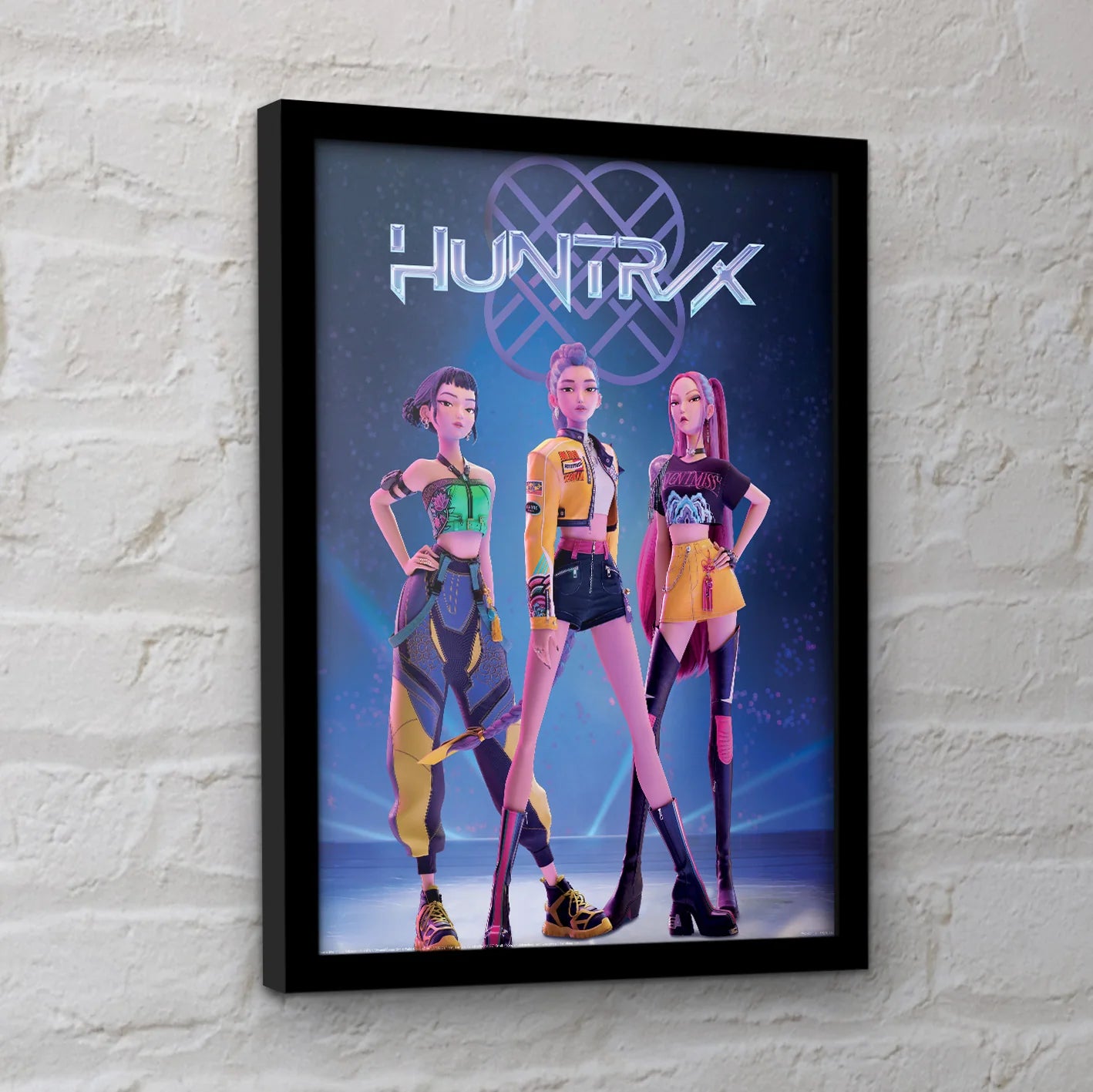 Huntrix Framed 30x40cm Print