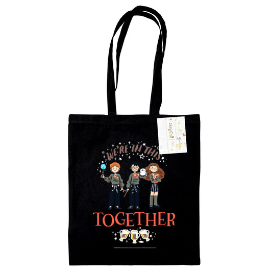 We Are In This Together Black Tote Bag