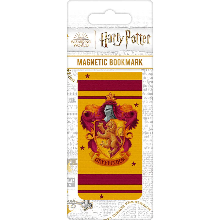 Harry Potter Magnetic Bookmark - Colourful Crest Gryffindor