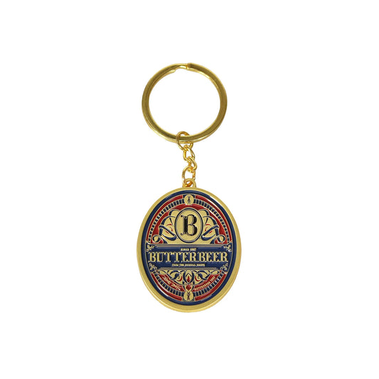 Harry Potter Metal Keyring - Butterbeer