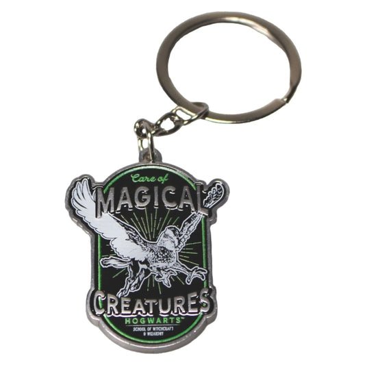 Magical Creatures Metal Keyring