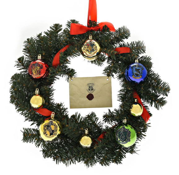 Christmas Wreath with Hogwarts Letter - A Harry Potter Christmas from House  of Spells