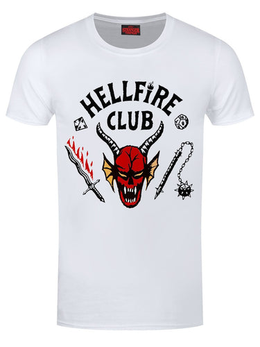 Hellfire Club Logo White T shirt