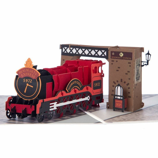 Hogwarts Express Christmas Pop-Up Card