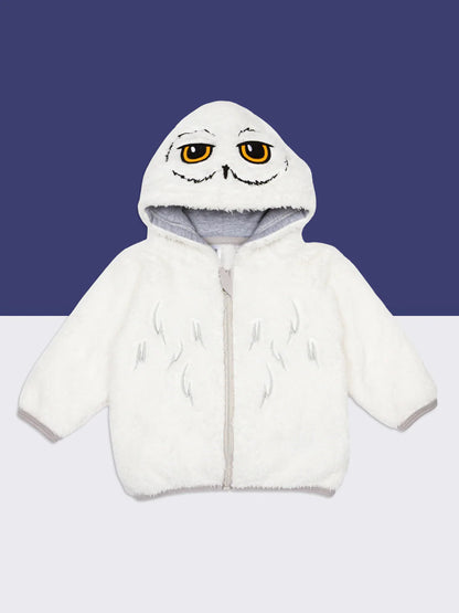 Harry Potter Hedwig Kids Fluffy Hoodie