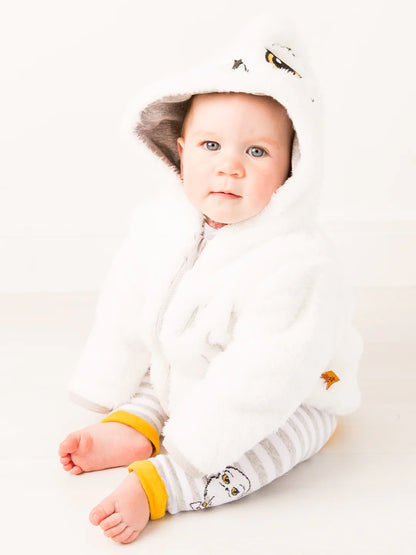Harry Potter Hedwig Kids Fluffy Hoodie