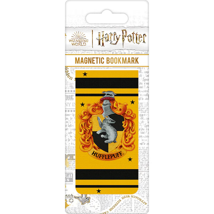 Hufflepuff Crest Magnetic Bookmark