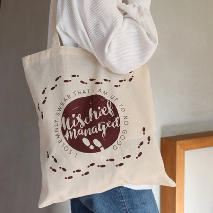 Marauder's Map Cotton Tote Bag