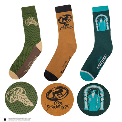 Lord of The Rings - Set of 3 Socks