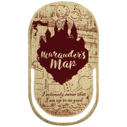 Harry Potter Marauder's Map Metal Bookmark