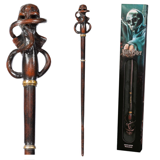 Death Eater Wand In Window Box - Swirl