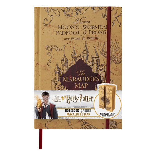 Harry Potter Marauders Map Foldable A5 Notebook