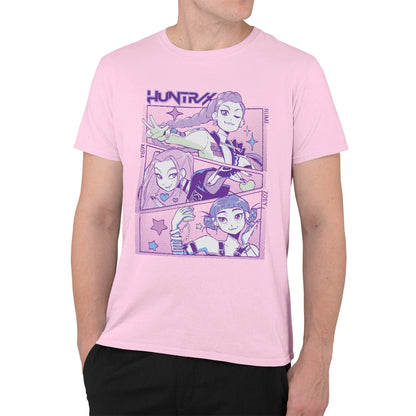 Huntrix Light Pink Unisex Short Sleeve T-Shirt