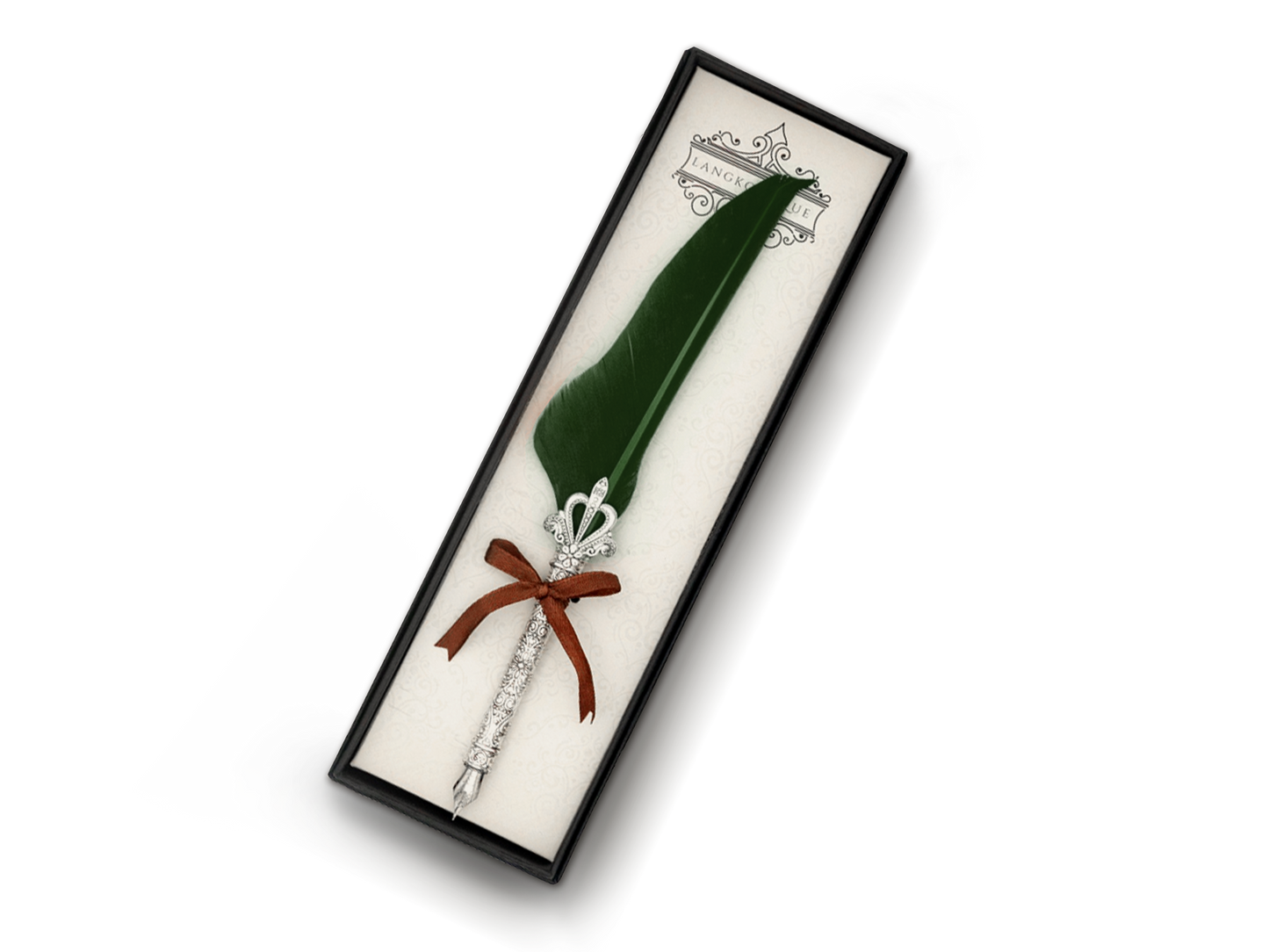 Single Quill Pen - Green