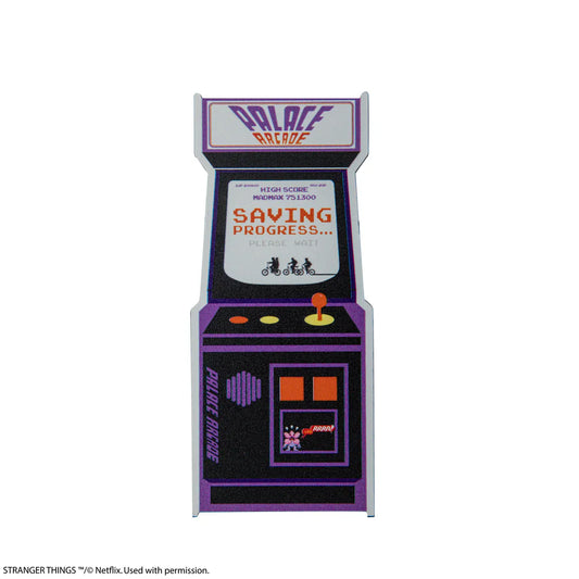 Stranger Things Arcade Metal Bookmark