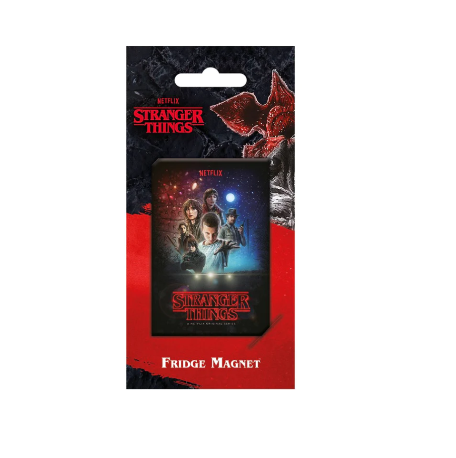 STRANGER THINGS FRIDGE MAGNET - SEASON 1