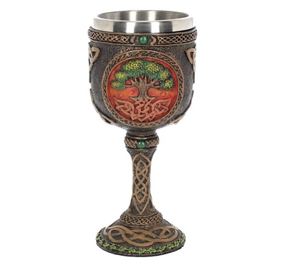 Tree Of Life Goblet 17.5cm