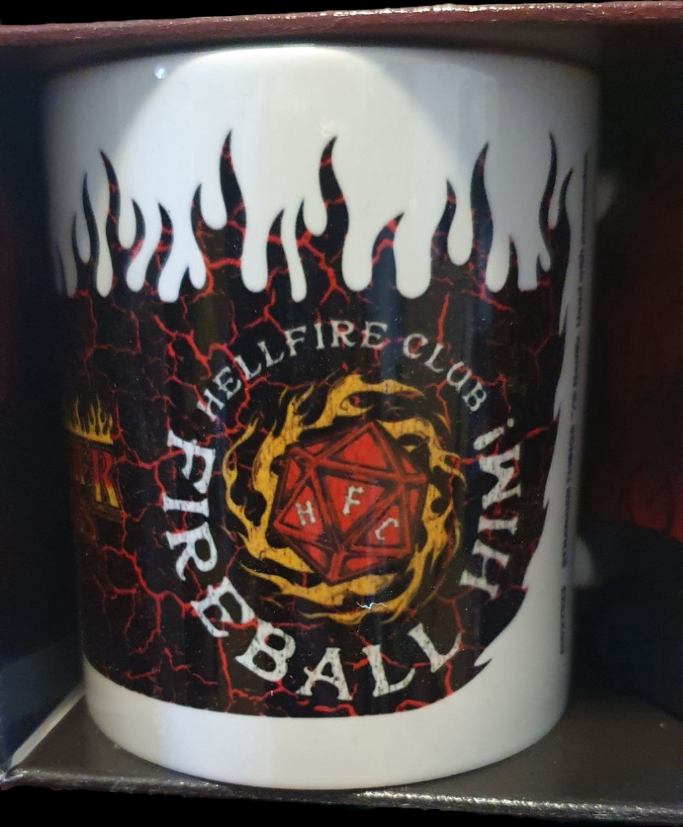 Stranger Things Fire Ball Mug