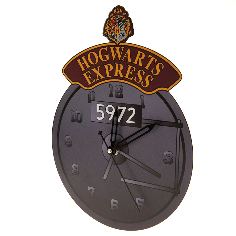 Hogwarts Express Shaped Wall Clock