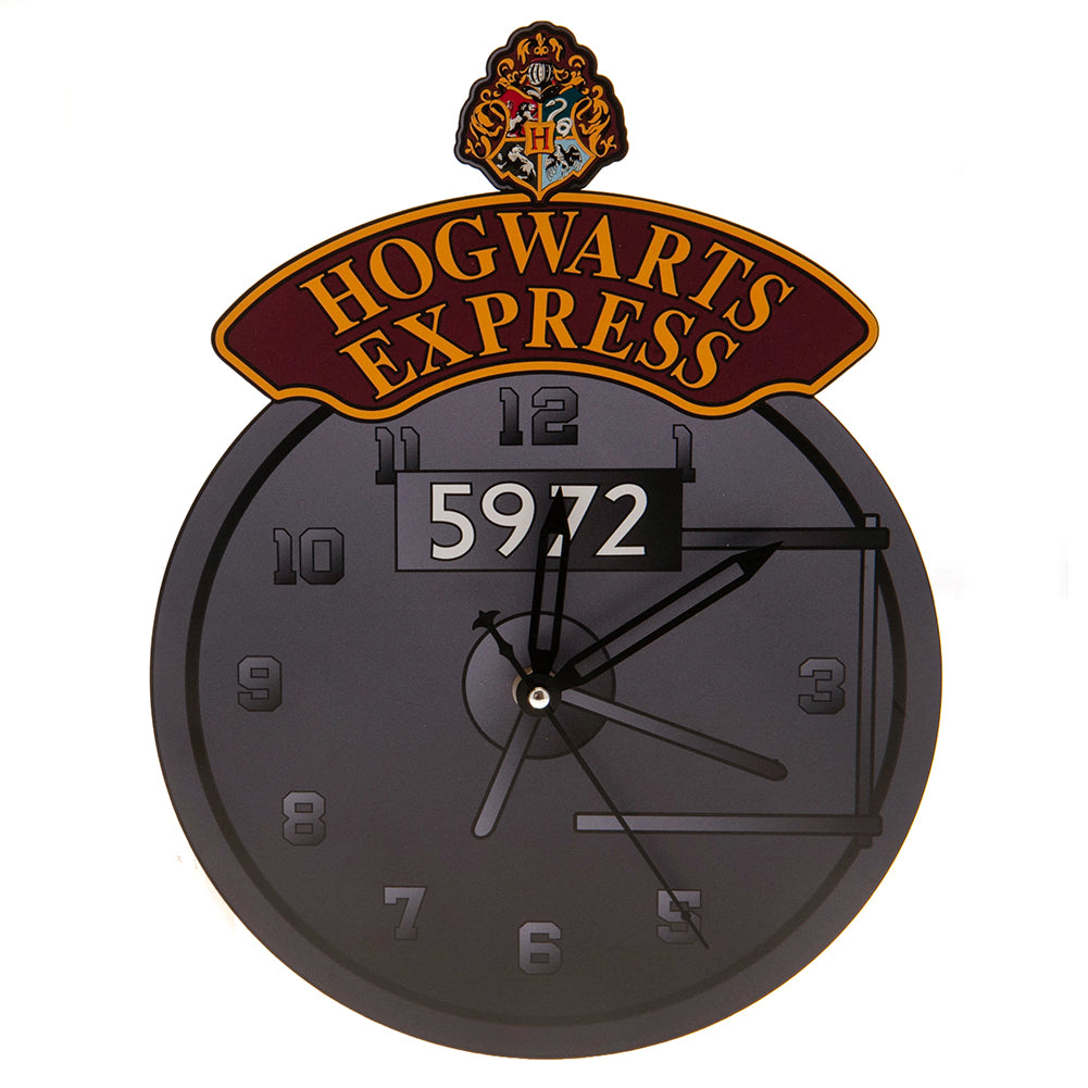 Hogwarts Express Shaped Wall Clock