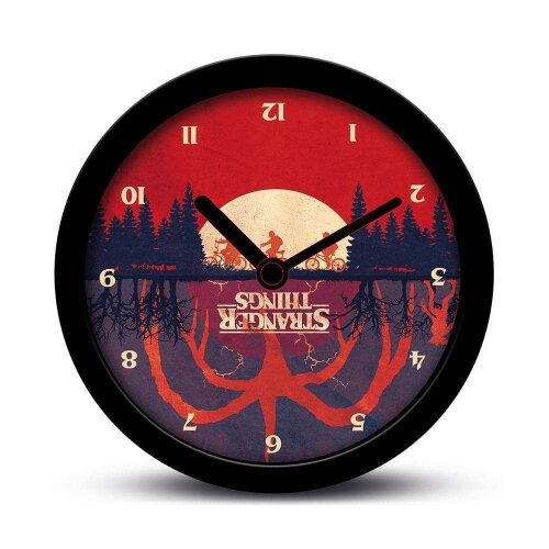 UPSIDE DOWN DESK CLOCK - STRANGER THINGS