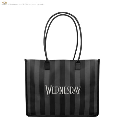 Wednesday - Nevermore Academy Black Shopping Bag