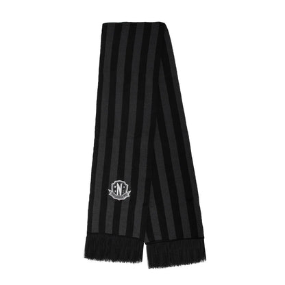 Wednesday - Scarf Nevermore Academy Black