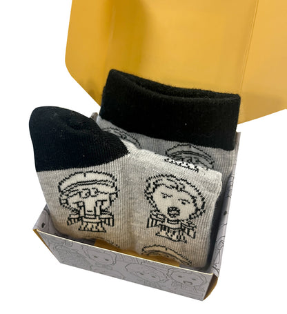 Doctor Who Weeping Angel Socks